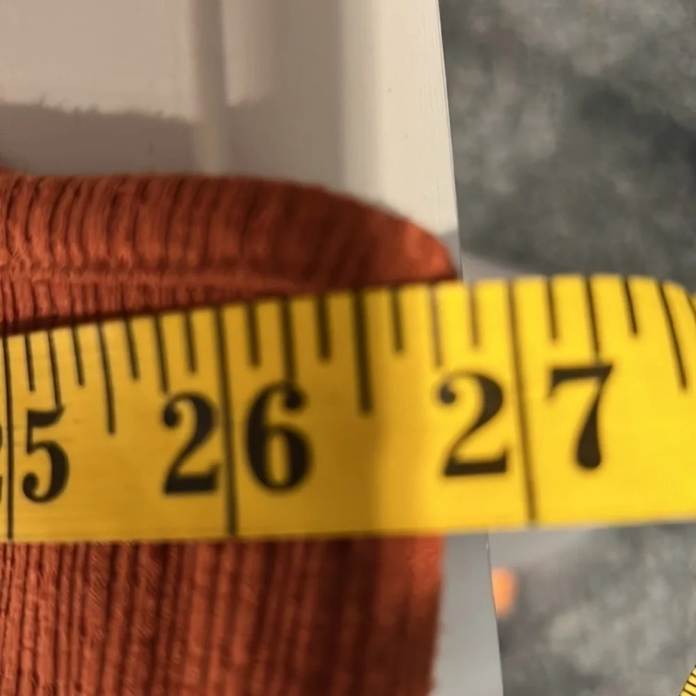 Torrid  Rib Knit Burnt Orange  Type Tank size 4 ( 4X) - Picture 4 of 8